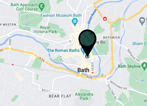 Bath Office Map