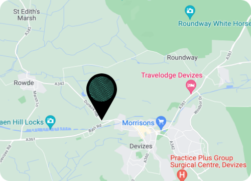 Devizes Office Map